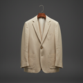 Ivory linen summer blazer